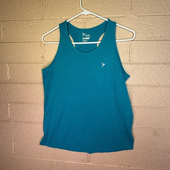Old Navy Tops - Old Navy Active Teal Go-Dry Tank